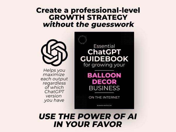 ChatGPT Prompts for Growing your Balloon Decor Business - Image 3