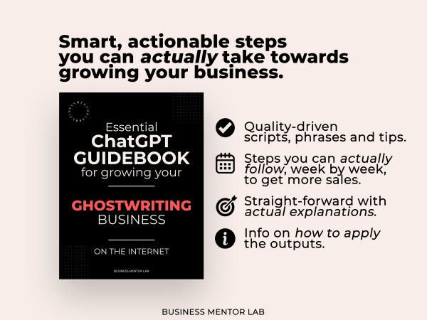 ChatGPT Prompts for Growing your Ghostwriting Business - Image 2