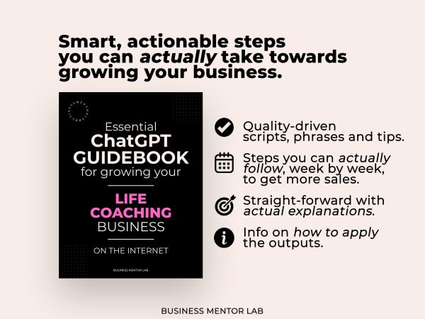 ChatGPT Prompts for Growing your Life Coaching Business - Image 2