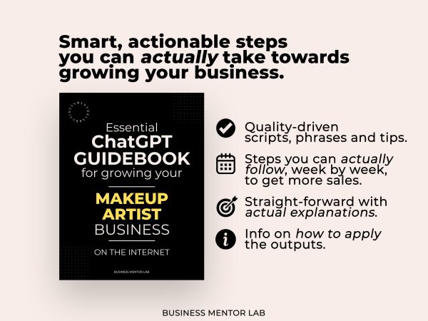 ChatGPT Prompts for Growing your Makeup Artist Business - Image 2