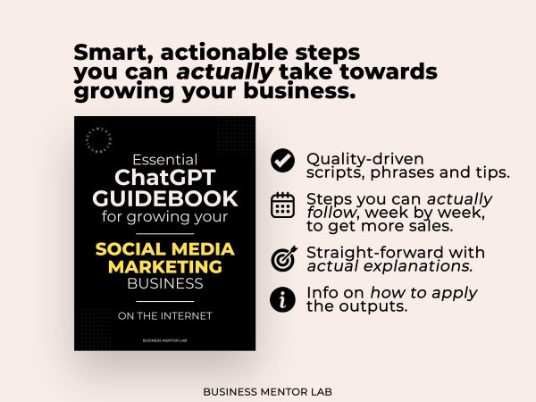 ChatGPT Prompts for Growing your Social Media Marketing Business - Image 2