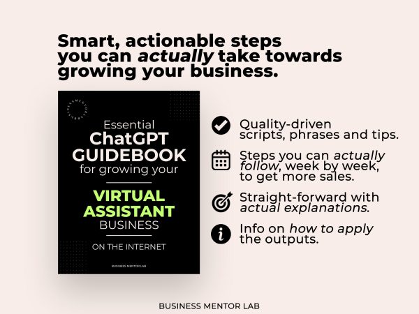 ChatGPT Prompts for Growing your Virtual Assistance Business - Image 2