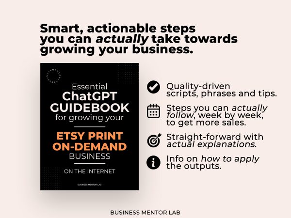 ChatGPT Prompts for Growing your Print-On-Demand Business - Image 2