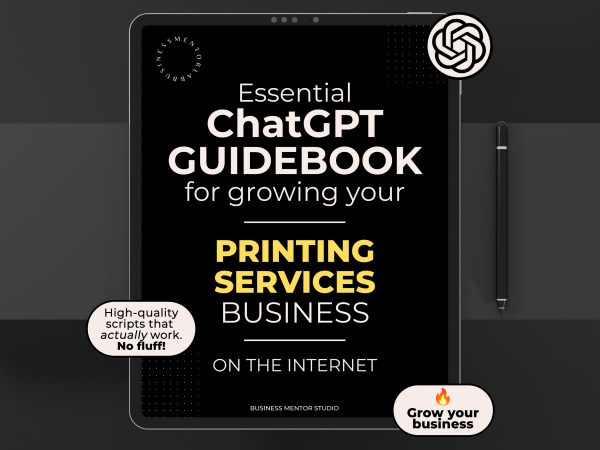 market your printing services business