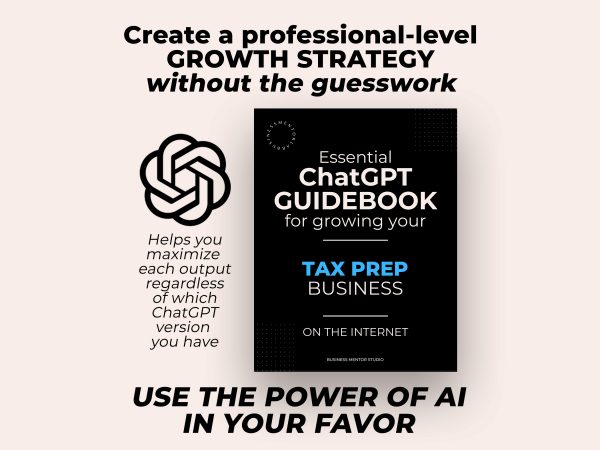 ChatGPT Prompts for Growing your Tax Prep Services Business - Image 3